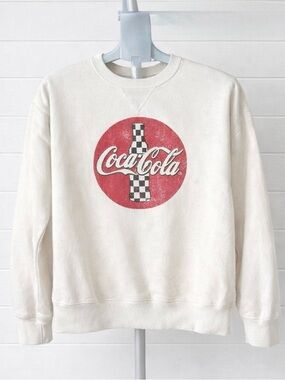 Coca Cola Women's Crewneck Sweater - Size M